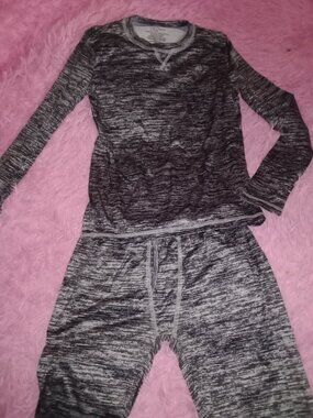 Boys Base Layer Long Underwear Set "Chill Chasers by Cuddl Duds" Size L